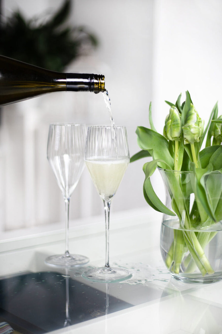 Dolce Vita Prosecco Wine Glasses